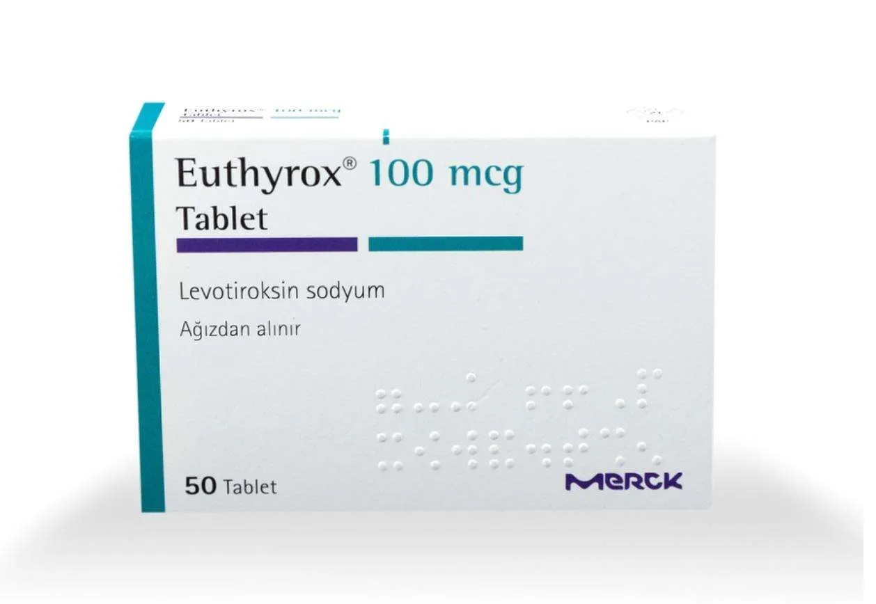 EUTHUROX (LEVOTIROKSIN) 100 MCG 50 TAB MERCK