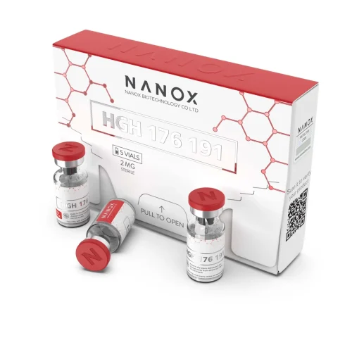 HGH 176 191, 5 VIALS x 2MG	Nanox